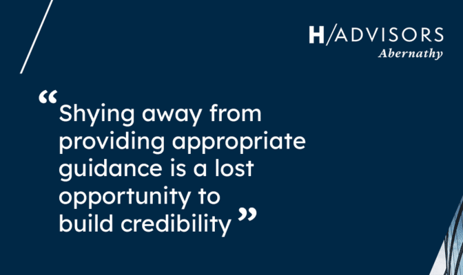 H Advisors Abernathy Revisiting Guidance 1000X595